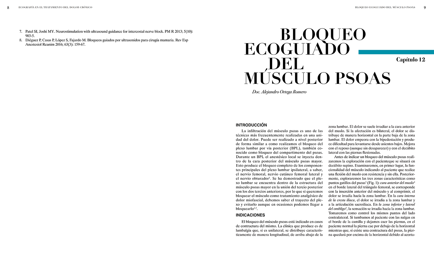 Dolor en el musculo psoas iliaco